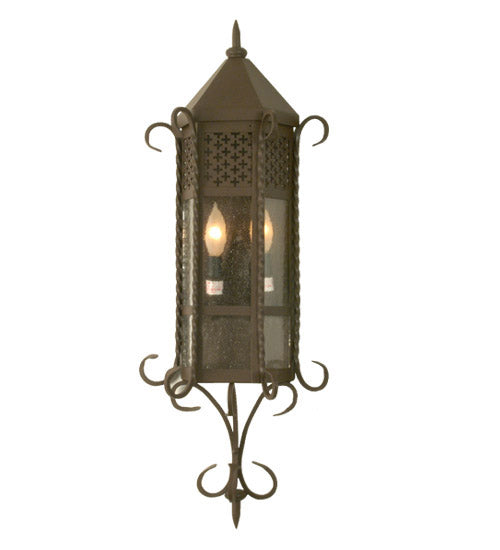 Meyda 11"W Old London Wall Sconce 28666