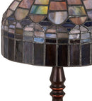 Meyda 14"H Tiffany Candice Mini Lamp - 29485