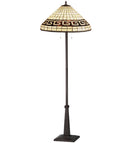 Meyda 62"H Greek Key Floor Lamp 29503