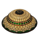 Meyda 24" Wide Tiffany Roman Shade '29628