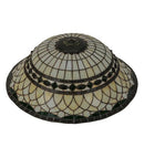 Meyda 24" Wide Tiffany Roman Shade '29628