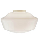 Meyda 16" Wide Revival Schoolhouse Traditional Globe Shade '29942