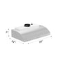 ZLINE 30 in. Under Cabinet Range Hood in Stainless Steel 