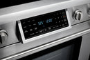 Thor Kitchen 4-Piece Appliance Package - 36-Inch Electric Range with Tilt Panel, French Door Refrigerator, Under Cabinet Hood, and Dishwasher in Stainless Steel
