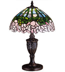 Meyda 18"H Cabbage Rose Accent Lamp - 30343