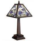 Meyda 19"H Mosaic Iris Accent Lamp 30886
