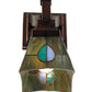Meyda 5"W Mackintosh Leaf Wall Sconce '31229
