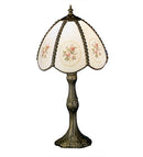 Meyda 17"H Rose Bouquet Accent Lamp 31308