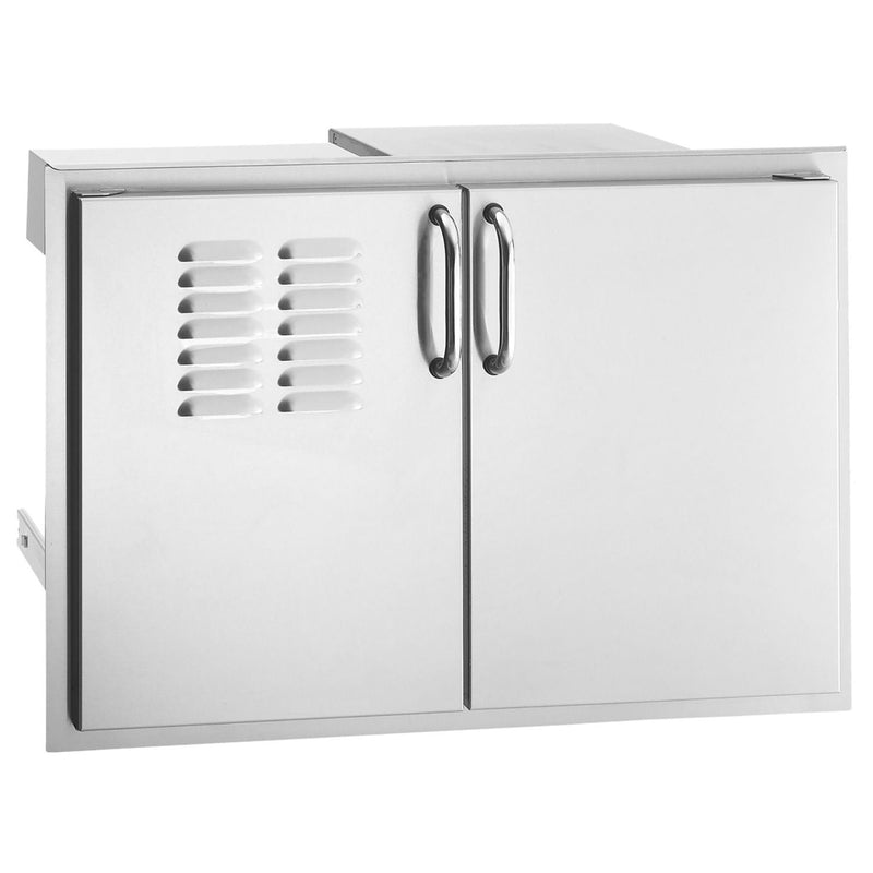 Fire Magic Double Doors with Trash Tray & Dual Drawers