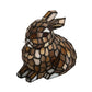 Meyda 7"H Tiffany Rabbit Honey Accent Lamp '36734