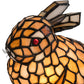 Meyda 7"H Tiffany Rabbit Honey Accent Lamp '36734