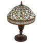 Meyda 10" High Jeweled Quatrefoil Accent Lamp- 44881