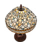 Meyda 10" High Jeweled Quatrefoil Accent Lamp- 44881