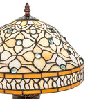 Meyda 10" High Jeweled Quatrefoil Accent Lamp- 44881