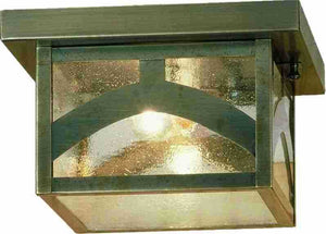 Meyda 10"Sq Hyde Park Hill Top Flushmount 45865