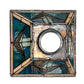 Meyda 5"Sq Valencia Mission Shade '46455