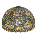Meyda 20" Wide Trillium & Violet Shade '47843