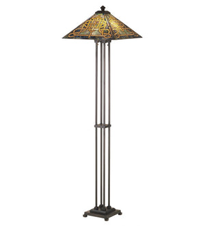 Meyda 63"H Knotwork Mission Floor Lamp '48023