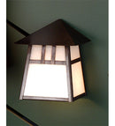 Meyda 6.5" Wide Stillwater Double Bar Mission Wall Sconce '48230