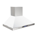 Kucht 48-Inch Wall Mounted Hood 1200 CFM in White KRH4815A-W