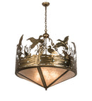 Meyda 48"W Ducks in Flight Inverted Pendant 50146