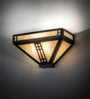 Meyda 12" Wide Prairie Loft Wall Sconce '50664