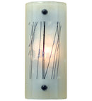 Meyda 5" Wide Twigs Fused Glass Wall Sconce '50999