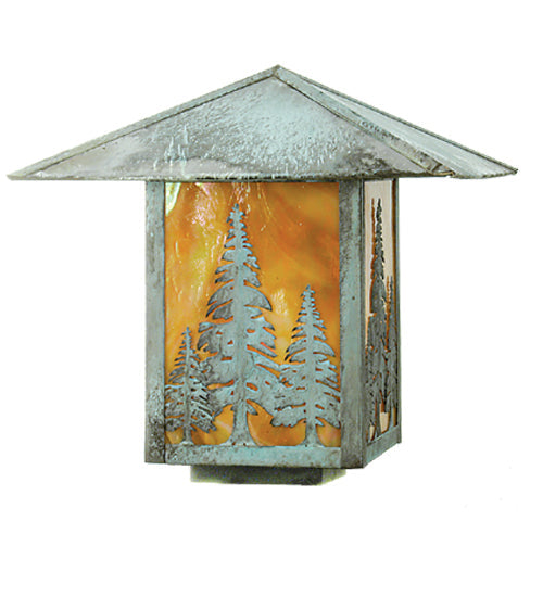 Meyda 16" Square Seneca Tall Pines Deck Light '51169