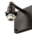 Meyda 36"W Craftsman Brown 4 LT Vanity Hardware '51796