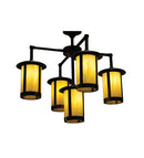 Meyda 31"W Fulton Prime 5 LT Chandelier '52391
