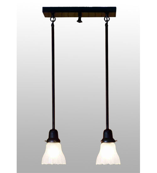 Meyda 15.5"L Revival Oyster Bay Garland 2 LT Island Pendant '56691