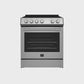 Forno Espresso Package - 30" Electric Range, 31" Refrigerator and Tall Tub Dishwasher, FBDL-011-01US