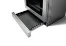Thor Kitchen 4-Piece Appliance Package - 30-Inch Electric Range with Tilt Panel, French Door Refrigerator, Wall Mount Hood, and Dishwasher in Stainless Steel