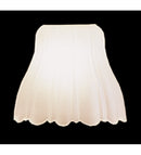Meyda 5"W Revival Ruffle 2" Neck Shade '651749