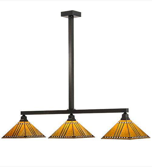 Meyda 62"L Prairie Corn 3 LT Island Pendant '65851