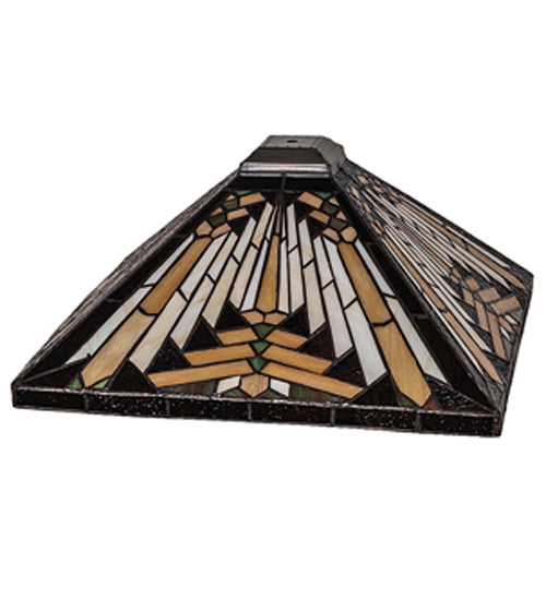 Meyda 17" Square Nuevo II Shade '65908