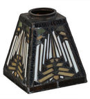Meyda 5" Square Nuevo Mission Shade '65910
