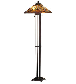 Meyda  63"H NUEVO Mission Floor Lamp '66228