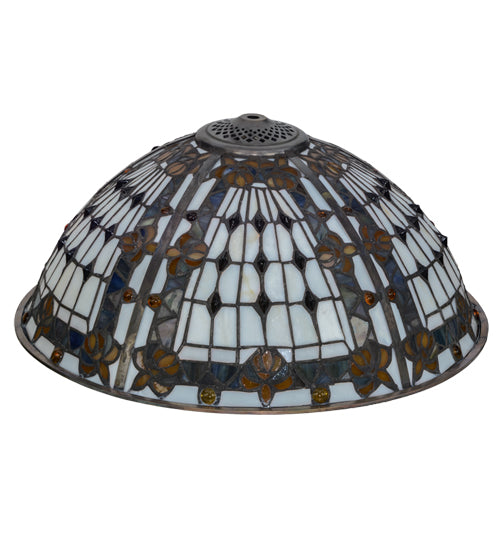 Meyda 16"W Fleur-de-lis Shade '66377