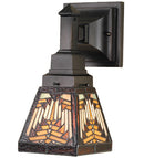 Meyda 5"W NUEVO Mission Wall Sconce '66524