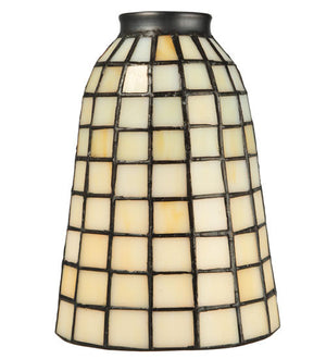 Meyda 5" Wide Terra Bone Shade '156860