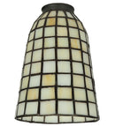 Meyda 5" Wide Terra Bone Shade '156860