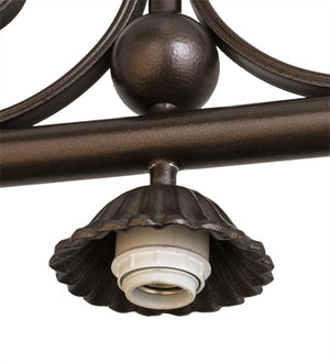 Meyda 67.5"L Georgia Scroll 3 LT Island Pendant Hardware '68210