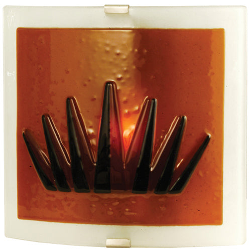 Meyda 10"W Liberty Fused Glass Wall Sconce 69787