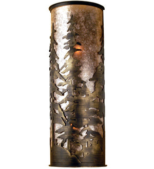 Meyda 12" Wide Tall Pines Wall Sconce '70140