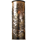 Meyda 12" Wide Tall Pines Wall Sconce '70140