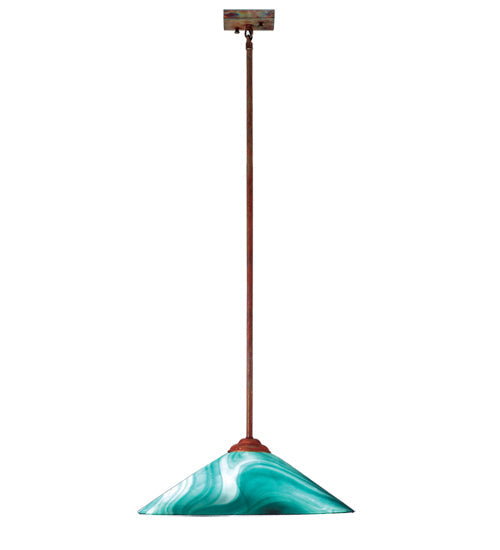 Meyda 18"W Mente Swirl Pendant '70824
