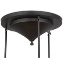 Meyda 18"W Craftsman Brown on Brass 3 LT Pendant Hardware 72022