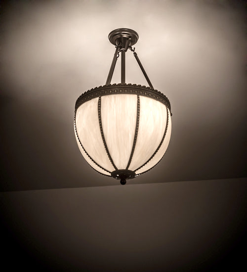 Meyda 15.5" Wide Shansky Semi-Flushmount 72608