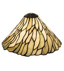 Meyda 12" Wide Willow Jadestone Shade '74023